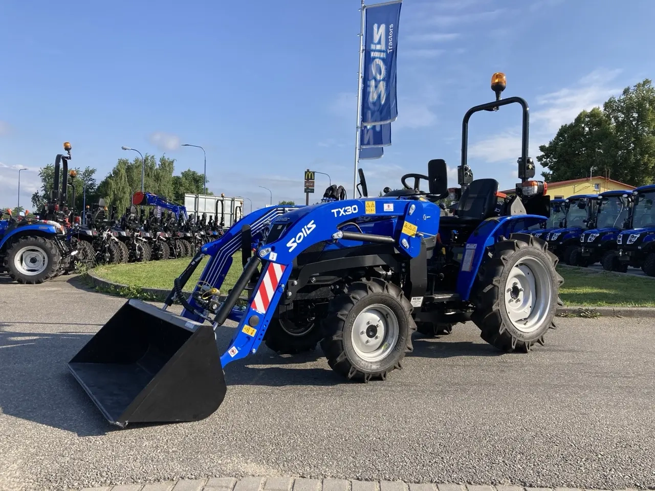 Čelní nakladač SOLIS